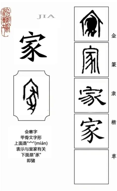 家字拆解|【汉字文化】5.15国际家庭日，我们谈谈“家”这个字的。